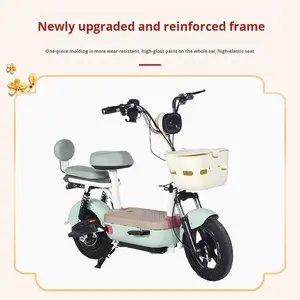 Scirocco มอเตอร์ไซค์ไฟฟ้า48V รุ่นใหม่พร้อมตะกั่วกรดสำหรับการเดินทางประจำวันตรงตามมาตรฐานแห่งชาติรวมถึงป้ายทะเบียน - Product Image 4