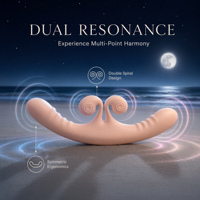 Bestmoon Erwachsenen-Sexspielzeug Lesbischer Vibrator Sexy Toy Doppelte Vibration Weiblicher Klitoris-Vibrator G-Punkt-Vibrator Sexspielzeug für Lesben