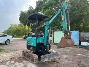 Mini-excavatrice Kubota KX020 d'occasion, d'origine japonaise, 2 tonnes, petite pelle sur chenilles pour travaux de jardinage, municipaux, démolition intérieure, en S. - Product Image 2
