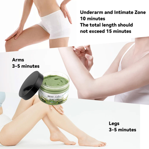 Crème dépilatoire OEM à résultats rapides, indolore, non irritante, parfumée à l'aloe vera, crème dépilatoire douce pour le corps, 500 ml - Product Image 5