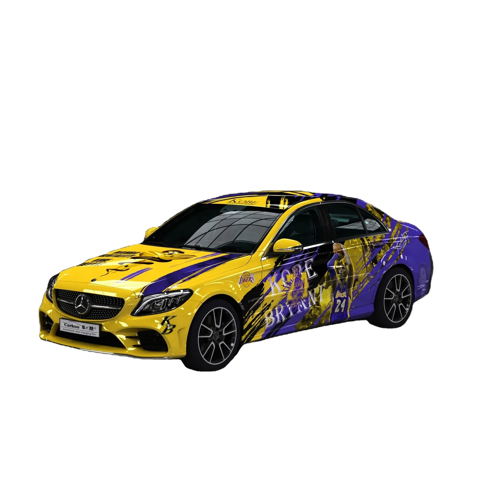 Aangepaste Fabriek Prijs Chroom Geschilderd Kleur Zelfklevende Decoratie Roll Film Voertuig Auto Sticker Vinyl Car Wrap