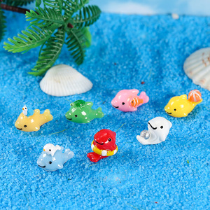 Decoraciones de animales marinos en miniatura, adornos de resina para acuarios, para exhibición de paisajes de escritorio - Product Image 1