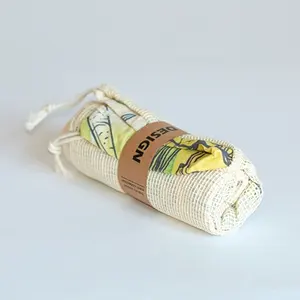 Bolsa de compras de malla de algodón MB9011, merchandising sostenible - Product Image 2