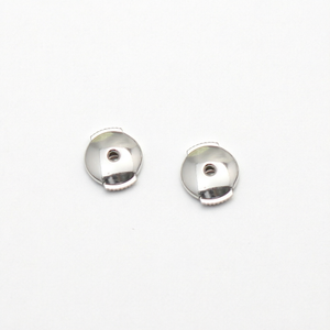 Wonderfit - Cierres de Plata de Ley 925 con Logotipo Personalizado para Pendientes Redondos, 6mm, 7mm, 8mm - Product Image 1