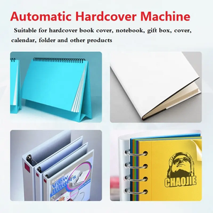 Machine de fabrication automatique de livres à couverture rigide avec moteur et moteur PLC Schneider pour albums photo de calendriers de restaurants - Product Image 6