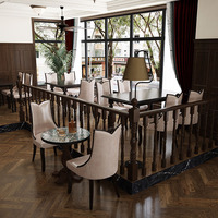 Chaise de banquet commerciale de luxe néoclassique à dossier haut découpé, rembourrée, en bois d'hévéa massif laqué à pores fermés pour l'hôtellerie