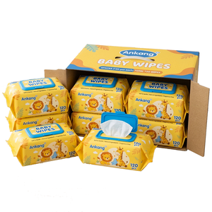 Toallitas Húmedas Naturales <span class=keywords><strong>para</strong></span> Bebé de Marca Privada, Sin Perfume, 100% Bambú, Biodegradables, Desechables por el Inodoro, Venta Directa de Fábrica al por Mayor - Product Image 2