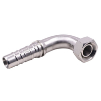 Raccord hydraulique coudé à 45 degrés, métrique mâle 20593, cône à 24 degrés, avec joint torique - Vente chaude