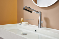 Nouveaux produits 2025 robinet de salle de bain moderne retirer Torneiras De Cozinha robinet de lavabo rotatif robinet d'eau Gourmet mélangeur chaud et froid