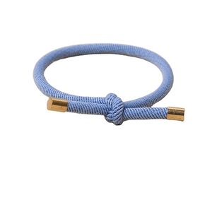Korean Style Basic <b>Bow</b> Shape Hair Tie/hairband Solid Color Casual Use Perfect Boyfriend's Bun Hairstyle Wrist Hair Tie High - Product Image 5