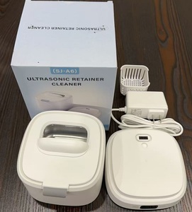 Detachable Ultrasonic Retainer Cleaner, Split Design Orthodontic Appliance Aligner Cleaning <b>Machine</b> with Multi-Timing Function - Product Image 3