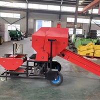 Promotion : Enfardeur automatique haute productivité pour foin, paille de riz, ensilage d'alfalfa et herbe, avec machine d'emballage