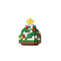 Jouets de Noël DIY, cadeaux, décorations, chaussettes, ornements d'arbre, briques nano, jouets de train, ensembles de blocs de construction, jouets pour enfants