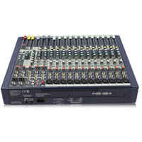 Console de mixage professionnelle MFX12/2-G pour effets de scène, 12 canaux, console de mixage karaoké, son audio