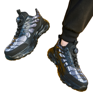 Zapatos de Seguridad de Trabajo Unisex Negros de Media Caña, con Puntera de Acero, para Verano, Construcción, Senderismo, Oferta Económica para Hombre y Mujer - Product Image 4