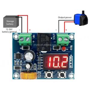 Interrupteur de déconnexion basse tension XH-M609 12V 24V 36V avec affichage numérique LED, protection contre la surdécharge pour batterie lithium 12-36V - Product Image 2
