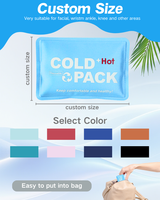 Pack de glace réutilisable Nylon Soft Gel Therapy Packs chauds et froids Pack de gel réutilisable