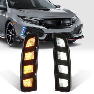 ไฟเดย์ไลท์ LED สำหรับ10th Gen Honda <span class=keywords><strong>Civic</strong></span> <span class=keywords><strong>Type</strong></span> <span class=keywords><strong>R</strong></span> 2018 2019 <span class=keywords><strong>2020</strong></span> 2021พร้อมส่งคุณภาพสูง - Product Image 2