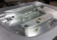 Traitement vertical de machine de gravure rotative CNC haute Performance pour le moulage du métal en aluminium