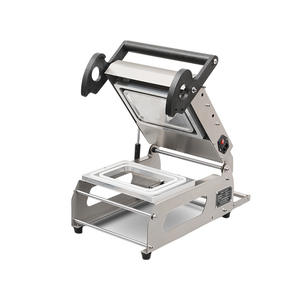 Machine de scellage manuelle Yunqingtech pour barquettes de viande, scelleuse thermique pour emballage alimentaire, en vente - Product Image 2