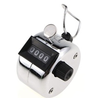 Compteur électronique à 4 chiffres en métal pour le comptage.