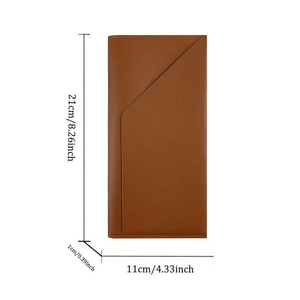 Korean style PU leather passport <b>holder</b>, long style, women's ticket <b>holder</b>, travel organizer, <b>document</b> <b>holder</b>, card <b>holder</b>, - Product Image 5