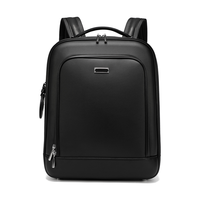Sac à dos professionnel en microfibre, fermeture éclair antivol dissimulée, résistant à l'usure, pour ordinateur portable 15 pouces, sac à dos imperméable