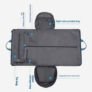 Bolsa de Viaje de Nailon Ligera de Alta Gama, Venta al por Mayor de Fábrica, Maleta Plegable Impermeable y Moderna con Asa Suave y Cierre de Cremallera - Product Image 2