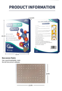Mendukung logo kustom kualitas tinggi Patch kesehatan nyeri pasokan kesehatan nyeri otot sendi - Product Image 4