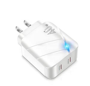Vente en gros PD40W/PD20W Dual Type-C Chargeur mural rapide pour IPhones Prix d'usine Adaptateur d'alimentation avec fonction d'écouteur - Product Image 4