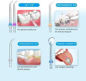 Detergente per denti Travel Ipx7 spazzolino da denti portatile detergente per denti Flosser per acqua Cordless dentale per denti Spa - Product Image 5
