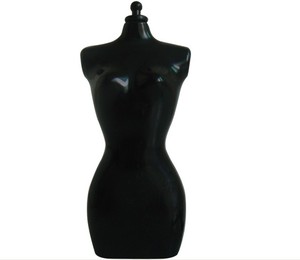 Vendita calda Unisex 250mm di alta <span class=keywords><strong>bambola</strong></span> nera manichino per Display personalizzabile formato stile giocattolo - Product Image 4