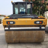 Rouleau compresseur vibrant à double tambour XD133S de 13 tonnes avec climatiseur de cabine en option, rouleau compacteur hydraulique pour sols et asphalte