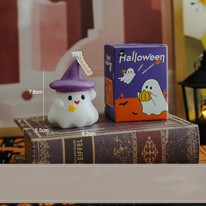 Venta <span class=keywords><strong>al</strong></span> <span class=keywords><strong>por</strong></span> <span class=keywords><strong>mayor</strong></span> de <span class=keywords><strong>velas</strong></span> de exhibición de fantasmas de Halloween, fragancia, regalo de recuerdo, personalización, vela perfumada hecha a mano para fiesta de niños - Product Image 6