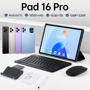 <span class=keywords><strong>Tablet</strong></span> Pad 16 Pro de 11 Pulgadas, 16GB+1TB, 108MP, 8000mAh, <span class=keywords><strong>5G</strong></span>, Wi-Fi, Doble SIM+TF, Lápiz Digital, Pantalla 2K, Android 15, Uso Profesional - Product Image 1