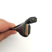 Micro HD-MI à HD-MI Câble pour Appareils Photo Numériques Téléphone Portable HDTV câble de Connexion 1080P/3D