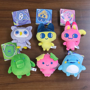 Porte-clés en peluche <span class=keywords><strong>Tamagotchi</strong></span> HECION Série Mignonne et Rêveuse, Adorables poupées en peluche Mametchi et Guchi, Porte-clés et pendentif de sac amusants - Product Image 3