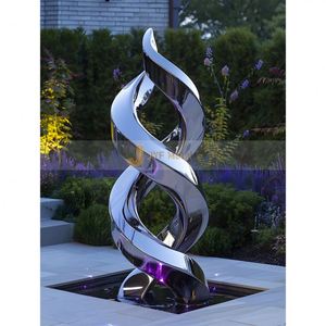 ANW0250929 Escultura Metálica 304 de Acero Inoxidable para Decoración de Paisajes y Proyectos de Ingeniería - Product Image 4