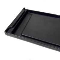 OEM ODM Barbecue rectangulaire mat en fonte Plaque de camping simple face