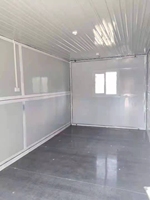 Maisons préfabriquées pliables à prix abordable, maisons conteneurs pliables en kit pour camp minier ou bureau