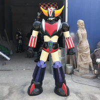 Sculpture en fibre de verre personnalisable du modèle Grendizer, base de robot, pour hall d'exposition Transformers, artisanat moderne en résine