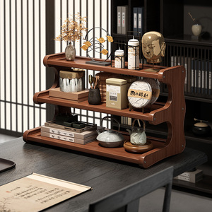Bookshelf, <b>desktop</b> <b>shelf</b>, multi-layer storage rack, kitchen supplies, office and home cup holders, home essentials storage rack - Product Image 3