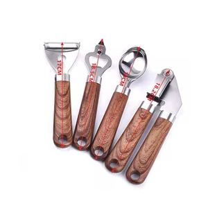 Nuevo Producto: Juego de 9 Utensilios de Cocina de Acero Inoxidable con Mangos de Madera Recubiertos de PP, para Uso Doméstico, Caja Incluida - Product Image 6