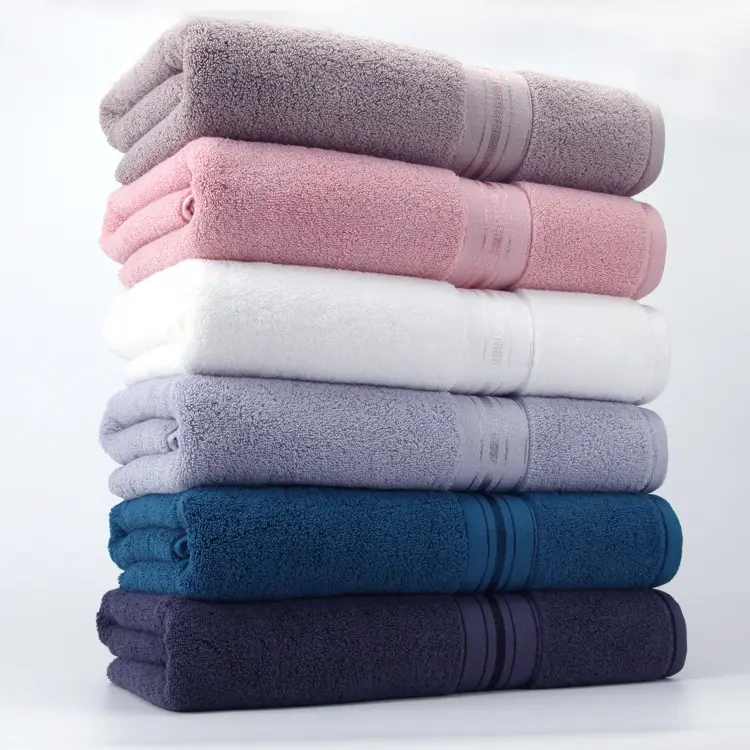 Amazon Hot Sale Super Dry Custom Cheap High Water Absorption Cotton Bath Promotional Hotel Towel Set