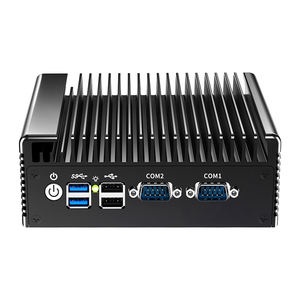Mini <span class=keywords><strong>PC</strong></span> industriel Intel J6412 Mini <span class=keywords><strong>PC</strong></span> 4 RJ45 <span class=keywords><strong>2</strong></span> COM DDR4 prend en charge le système <span class=keywords><strong>d</strong></span>'<span class=keywords><strong>exploitation</strong></span> Linux Ubuntu Win10 avec 4 Go de RAM 128 Go SSD - Product Image 1