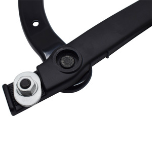 Brazo del limpiaparabrisas delantero derecho negro para BMW E60 E64 E63 61617185366 - Product Image 5