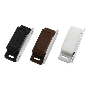 Jin Aoding Magnetic <b>Stopper</b> 804A Black White Brown Cabinet Door Holder Strong Magnetic Glass Door Catch <b>Furniture</b> Hardware - Product Image 2