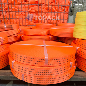Cinghia di Fissaggio in Poliestere con Logo Personalizzato, Rotolo da 25 38 50mm, Cinghia Resistente per Imballaggio Pallet e Fissaggio Container - Product Image 5