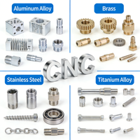 Acero Inoxidable/Aluminio 6061/6063/7075 Mecanizado por CNC, Anodizado Multicolor, Alta Precisión, Tolerancia de 0.01 mm, Cotización Rápida, Calidad