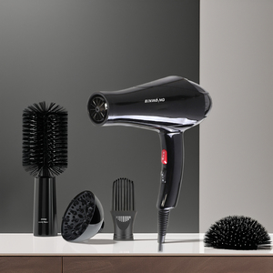 맞춤형 2200W Ac 모터 벽걸이 형 헤어 드라이어 전문 살롱 이온 기능 헤어 드라이어 전기 Bldc 헤어 드라이어 세트 - Product Image 1